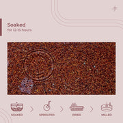 The Millet Company Sprouted Ragi Flour No added Sugar, Stone-ground