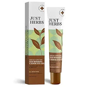 Just Herbs Nourishing Under Eye Gel Cream for Dark Circles, Eye Puffiness, Fine Lines & Wrinkles with Green Tea & Carrot Seed -For Men & Women 20 gm