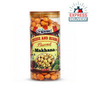 Oh So Organic Makhana Cheese & Herbs Flavored – 87g | Roasted Fox Nuts | Healthy - Express Delivery