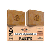 Ghar Soaps Sandalwood & Saffron Magic Soaps For Bath | Paraben Free | Chandan & Kesar Bath Soap | Handmade Soaps For Glowing | Skin Brightening Soap For Men & Women