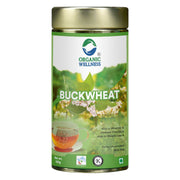 Organic Wellness Roasted Buckwheat Tea 100g Tin | Caffeine-Free, Gluten-Free Antioxidant Infusion