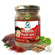 Organic Wellness Health Full On Chocolate Nutrition Drink 190g | Cacao, Saffron & Turmeric | Kids Gr