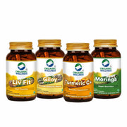 Organic Wellness Jaundice Care Kit | Liv Fit & Ayurvedic Liver Support Capsules