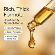 Organic Wellness Cold-Pressed Castor Oil 100ml | For Hair Growth, Eyelashes, Eyebrows & Dry Skin