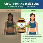 Organic Wellness Detox 90 Veg Capsules | Fenugreek, Ajwain & Black Cumin | Body Cleanse & Gut Detox