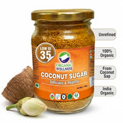 Organic Wellness Coconut Sugar 150g Bottle | Unrefined Low-GI Natural Sweetener