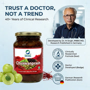 Organic Wellness Chyawanprash 350g | Amla & Ayurvedic Herbs with Ghee and Honey | Immunity & Stamina