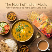 Organic Wellness Arhar (Toor) Dal 450g | Unpolished Bundelkhand Pulses | Protein Rich