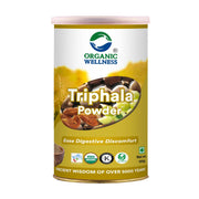 Organic Wellness Triphala Powder 100g Tin | Amla, Bibhitaki & Haritaki Churna | Digestion & Gentle D