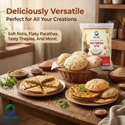 Organic Wellness Multigrain Atta 5kg | 6 Grains incl. Quinoa & Kala Chana | High Protein, High Fibre