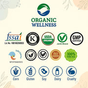 Organic Wellness Dry Fruits with Honey 350g | Almonds, Cashews & Raisins in Raw Wild Honey | Energy 