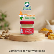 Organic Wellness Pain Relief Balm 20g | Herbal Beeswax Balm for Headache, Body Ache & Cold