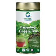 Organic Wellness Darjeeling Tea 100g Tin | Loose Leaf Darjeeling Black Tea | Light, Floral Muscatel 