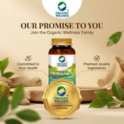 Organic Wellness Immuno-U 90 Veg Capsules | Katuki, Tulsi & Amla | Daily Immunity & Liver Support