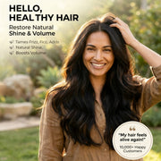Organic Wellness Herbal Hair Oil 100ml | Strong Hair Formula for Hair Fall & Dandruff