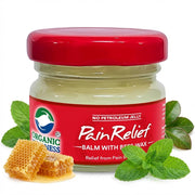 Organic Wellness Pain Relief Balm 20g | Herbal Beeswax Balm for Headache, Body Ache & Cold