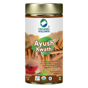 Organic Wellness Ayush Kwath 100g Tin | Tulsi, Cinnamon, Ginger & Black Pepper Kadha | Immunity & Th