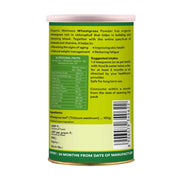 Organic Wellness Wheatgrass Powder 100g Tin | Chlorophyll Rich Green Superfood | Detox, Energy & Hae