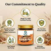 Organic Wellness Women Energizer Supari Pak 75g | Ayurvedic Tonic for Women's Strength & Uterine Hea