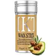 IKT Hair Wax Stick for Women & Men - Hair Slick Back Stick, Anti-Frizz and Fly Away Hair Tamer, No Residue Hair Finishing Stick for Flyaways, All Day Hold Styling Product for Smoothing Hair Strands 75gm