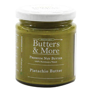 Butters & More Vegan Natural Pistachio Butter (200gm) Single Ingredient & Unsweetened Premium Nut Butter. Keto & Diabetic Friendly.