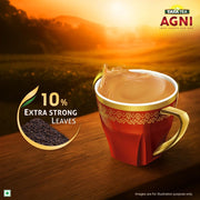 Tata Tea Agni | Strong chai With 10% Extra Strong Leaves | Black Tea | 250g