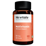 hk vitals Multivitamin (90 Tablets) | For Men and Women | With Zinc, Vitamin C, Vitamin D3, Multiminerals & Ginseng Extract