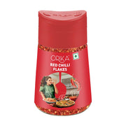 Orika Red Chilli Flakes 45g | Ideal Seasoning For Pizza, Pasta and Garlic Bread | Moisture Resistant Sprinkler Jar | No Artificial Flavours and Colours