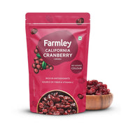 Farmley Dried Cranberry I 200 Gram, Pack Of 1 I Dried Fruit, Berries, High Nutrient And Antioxidant No Added Preservatives