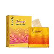 Kindly Pleaser Topical Wipes – Pack of 10 | Alcohol-Free, Fast Acting | Easy to Use | Discreet Packaging, Easy To Carry