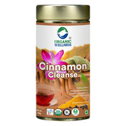 Organic Wellness Cinnamon Cleanse 100g Tin | Loose Leaf Cinnamon & Tulsi Detox Tea | Caffeine Free, 