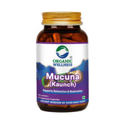 Organic Wellness Mucuna Kaunch 90 Veg Capsules | Kaunch Beej (Velvet Bean) | Stamina, Mood & Male Vi