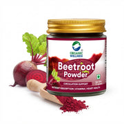 Organic Wellness Beetroot Powder 75g | With Black Pepper | Stamina, Circulation & Haemoglobin Suppor