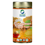 Organic Wellness Cinnamon Liquid Yoga 100g Tin | Loose Leaf Cinnamon, Tulsi & Brahmi Herbal Tea | Ca