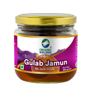 Organic Wellness Gulab Jamun 300g | Ready-to-Serve Indian Sweet in Cardamom & Rose Syrup