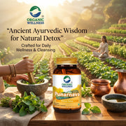 Organic Wellness Punarnava 90 Veg Capsules | Organic Boerhavia Diffusa | Kidney, Liver & Water Reten