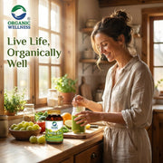 Organic Wellness Amla C+ 90 Veg Capsules | Organic Indian Gooseberry, Natural Vitamin C | Immunity, 