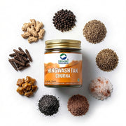 Organic Wellness Hingwashtak Churna 75g | Classical Ayurvedic Digestive for Gas, Bloating & Appetite