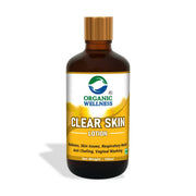 Organic Wellness Clear Skin Lotion 100ml | Neem, Olive & Eucalyptus Oil | Acne & Skin Infection Care