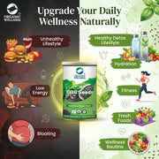 Organic Wellness Basil Seeds (Sabja) 100g | High Fibre Superfood for Weight Management & Cooling