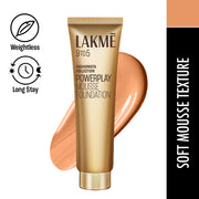 Lakmē 9to5 Powerplay Mousse Foundation - Rose Ivory
