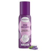 Evereve Pee Secure Toilet Seat Sanitizer Spray 100ml - Lavender Flavor
