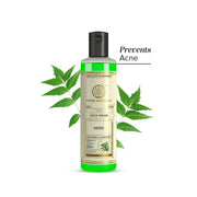 Khadi Natural Ayurvedic Neem Face Wash | For Acne Prone Skin | Paraben, SLS Free | Suitable for All Skin Types | 210ml