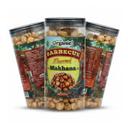 Oh So Organic Barbecue Flavored Makhana (Roasted Fox Nuts) – 87g | Healthy Crunchy Snack