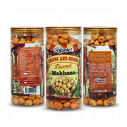 Oh So Organic Makhana Cheese & Herbs Flavored – 87g | Roasted Fox Nuts | Healthy Crunchy Snack