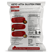 NutroActive Keto Atta Gluten Free Ultra Low Carb Flour | High Protein Atta for Weight Loss | Weight Loss Flour for Keto Diet - 1kg