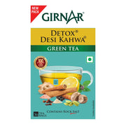 Girnar Food & Beverages Pvt. Ltd. Detox Green Tea - Desi Kahwa (36 Tea Bags) 90 gm