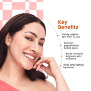 Foxtale Vitamin C Super Glow Moisturizer with Niacinamide & Peptides, Visibly Reduces Pigmentation, Enhances Skins Brightness Instantly, For All Skin Types, Women & Men - 50ml, Cream