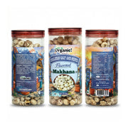 Oh So Organic Himalayan Salt & Pepper Makhana 87g | Olive Oil Roasted Fox Nuts | Healthy Crunchy Snack | Gluten Free Roasted Makhana | Light & Tasty Anytime Snack