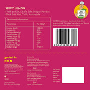 GO DESi Spicy Lemon Candy, 200g, Fruit Snacks, Mouth Freshener, Nimbu Bites, Dehydrated